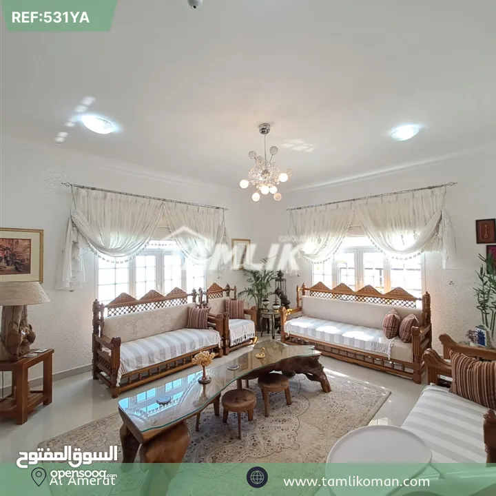 Villa For Sale In Al Amerat  REF 531YA
