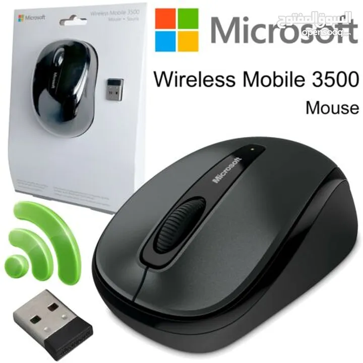 ماوس لاسلكي مايكروسوفت اصلي Wireless Mobile Mouse 1850