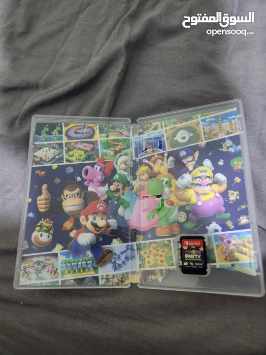 لعبة نينتندو سويتش super Mario party superstarsنينتندو سويتش مع كينترولار