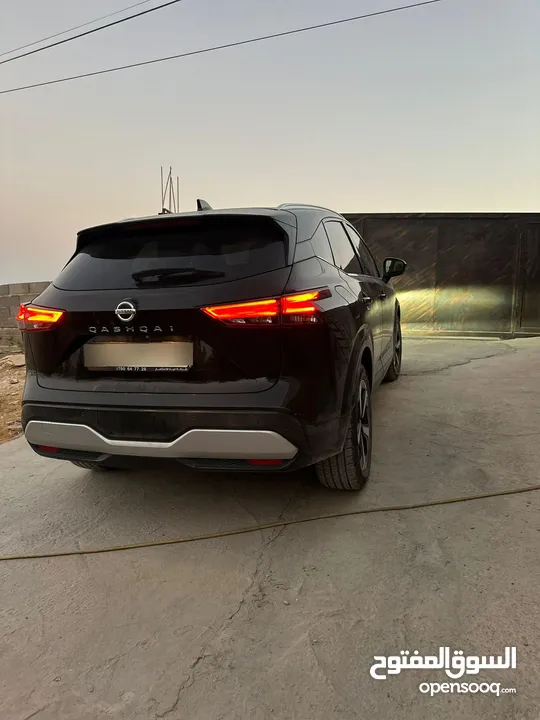 جيب نيسان قيشقاي،موديل 2021،يد اولى،العداد 22,000 كم،1300 cc ،الجيب بحالة ممتازة بدون حوادث،لون أسود