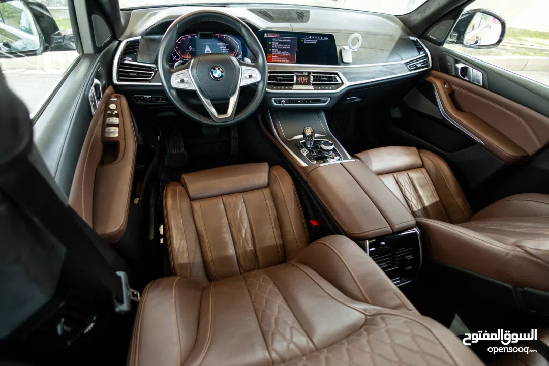 BMW X7 xDrive40i (LOW MILEAGE) 2020 GCC under Agency Warranty and Service Contract