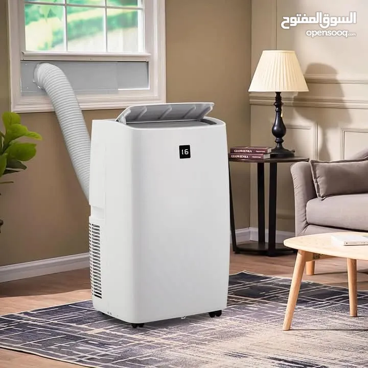 مكيف الغاز  المتنقل الكترا A+ حامي بارد  وسحب رطوبة 1 طن فعلي 12000 btu