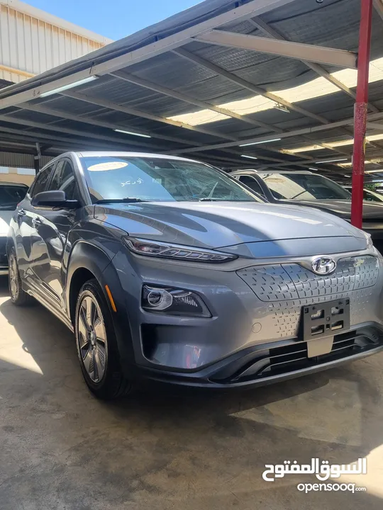 هونداي كونا الكهربائيه kona ev   موديل 2021  المواصفات:  كل