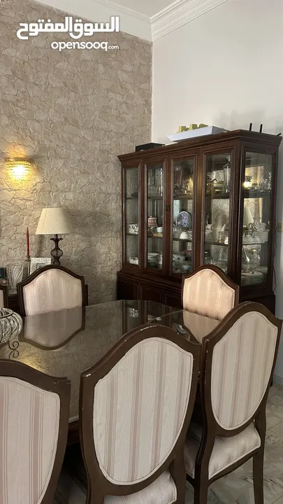طقم سفره خشب 10 أشخاص
