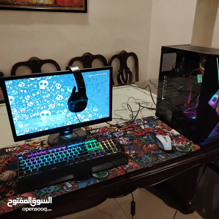 PC Gaming    كمبيرتر العاب ممتاز و نظيف  و السعر انظف
