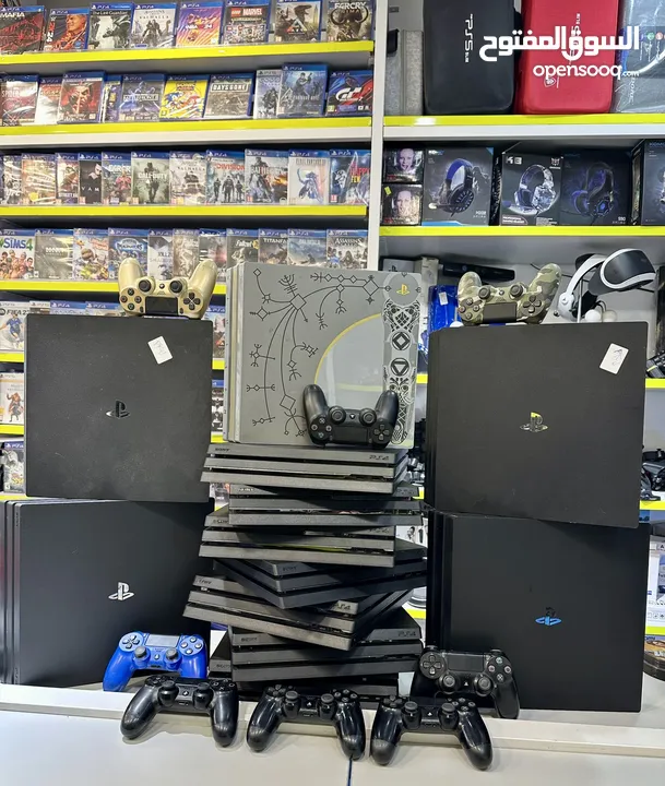 بلاستيشن 4 سليم مع كفاله PS4 Slim بافضل الاسعار