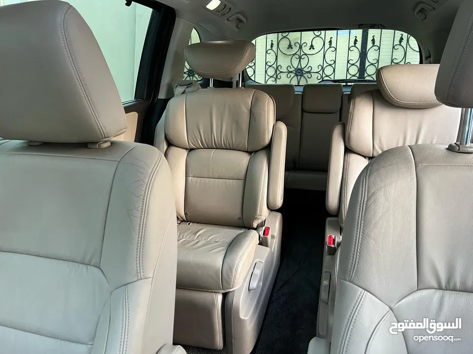 Honda odyssey I-vtec full option   موديل 2016 خليجي GCC  (( بدون صبغ / صبغ الوكاله ))