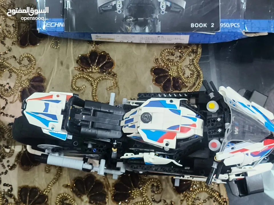 دراجه ليغو تركيب bmw راكبه جاهزه جديد