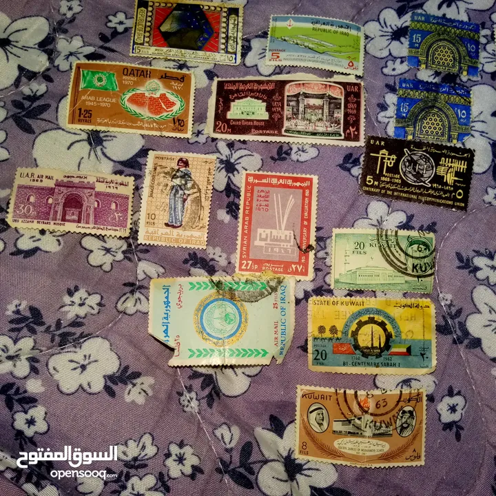 طوابع بريد قديمه  جدا للبيع المستعجل