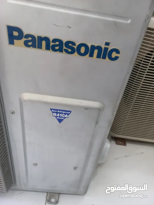 Panasonic split 1.5 ton 2 ton available good cooling good condition gree mitsubishi