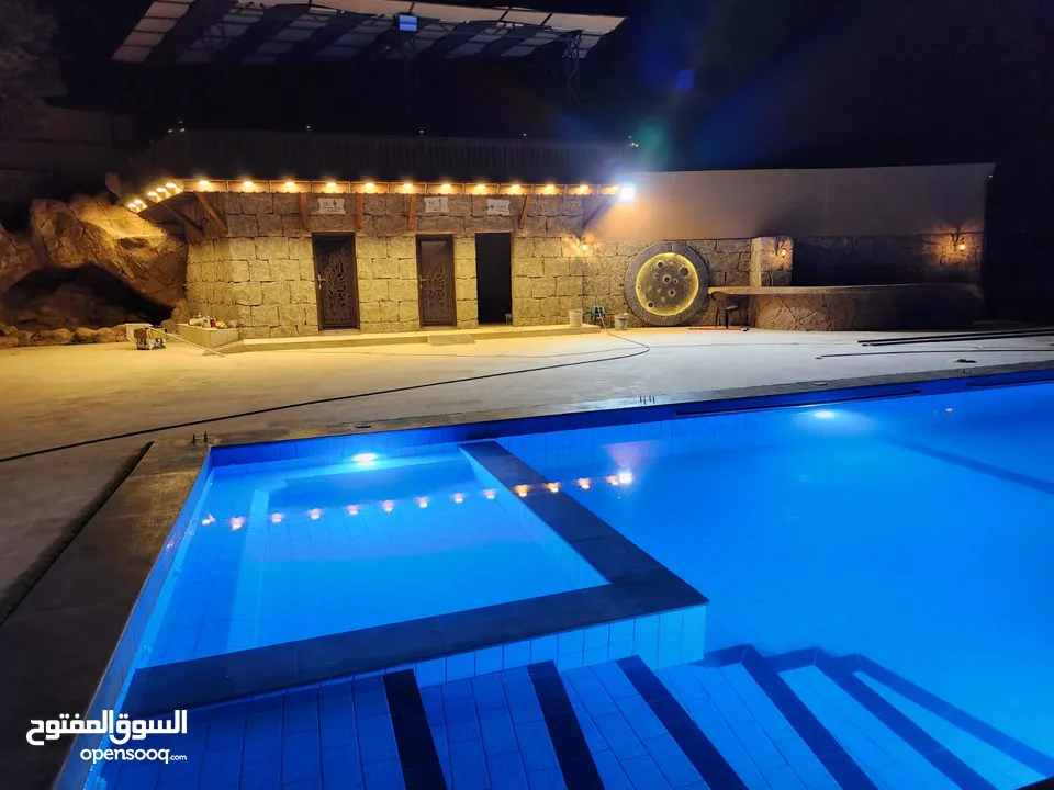 شالية رمسيس  Ramesses Chalet وسط اجمل غابات عجلون أطلالة بانورامية