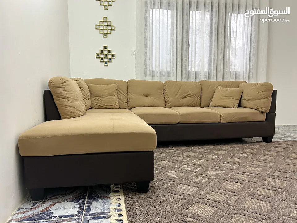 Sofas -7 seated- separable  Cool and luxury ..negotiable