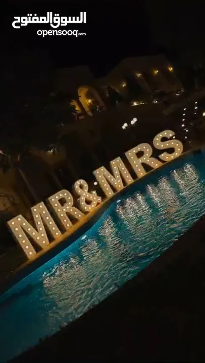 For Sale: Complete LED Marquee Letter Collection – Perfect for Weddings, Proposals, and Events