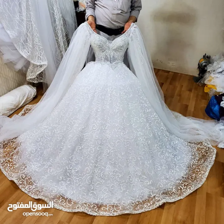 فستان زفاف بأفضل الاسعار