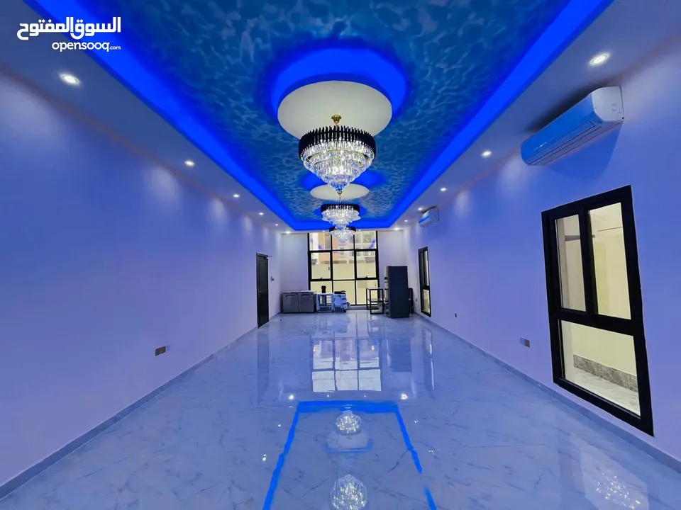 Brand new six master bedroom villa is available for rent in al tallah ajman