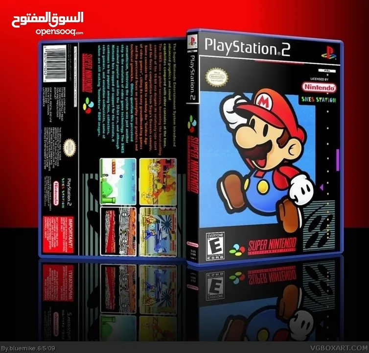 سيدي لجميع العاب ماريو للPLAYSTATION 2