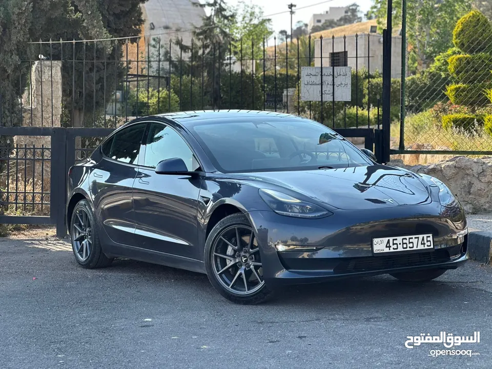 تيسلا 3 //2021/// بسعررررررر حررررررق ارباك اصلي اتوسكور +B جمرك جديد 7جييييد مودل 3 model 3