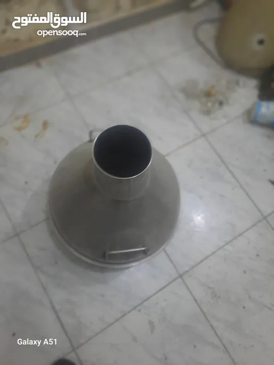 عده مطعم  ماكنه حمص ومجلى وصاج فلافل وجره فول ستيل