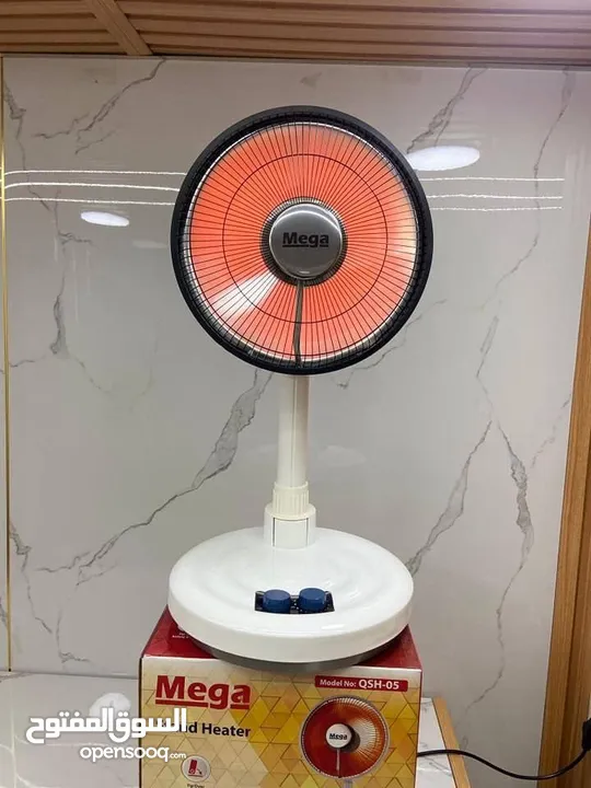 صوبة المروحة العامودية 1000Wمن ميجا عملية جداً و اقتصادية وموفرة للكهرباء سرعة توزيع الحرارة