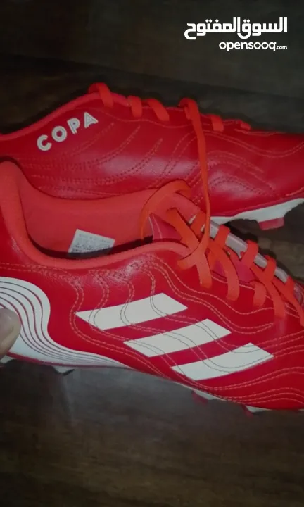 Adidas COPA football shoes red 42.5 size.