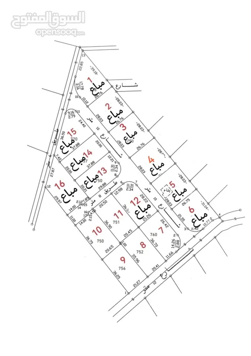 قطعة ارض للبيع على طريق البحر الميت منطقة ابو الغزلان (التفاصيل داخل الاعلان)