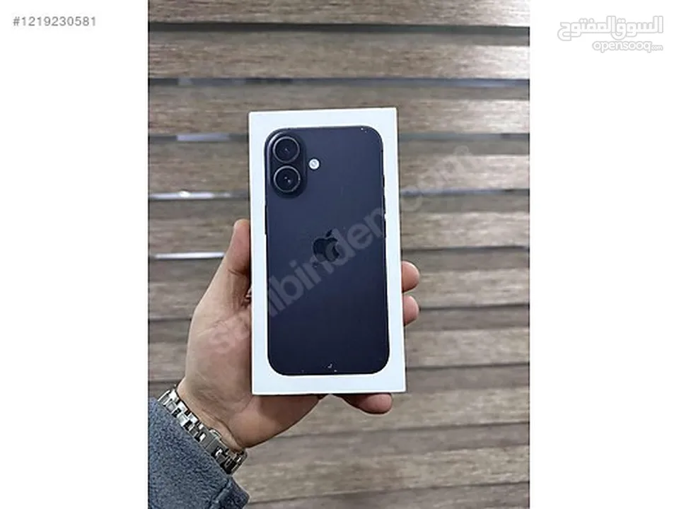 iPhone 16 128GB  جديد كفالة شرق اوسط