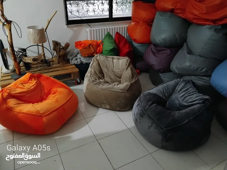 بفات beanbags  لداخل المنزل والحديقة والفنادق والمسابح وللمؤتمرات والمعارض.