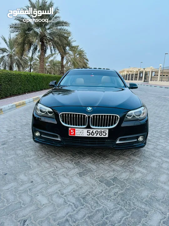 BMW 520 GCC 2015 V4 very clean car  بي ام دبليو 520 خليجي 4 سلندر 2015 بحالة ممتازة