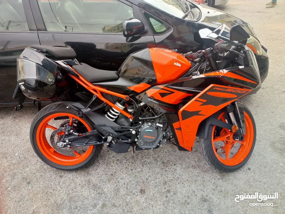 دراجه كي تي ام Rc 200 الحديثه 2022