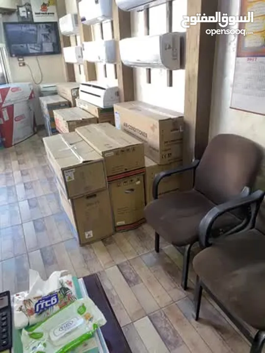 فكً وصيانة وتركيب جميع انواع المكيفات