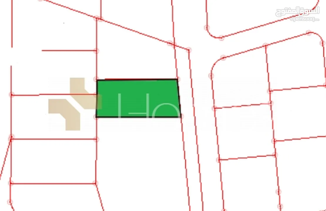 ارض للبيع تصلح لبناء اسكان في خلدا الحماريه بمساحة 1070م