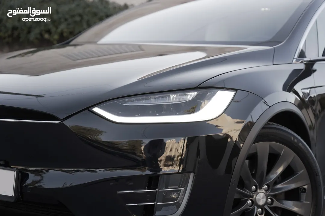 Tesla Model X 2018 وارد الوكالة فحص كامل