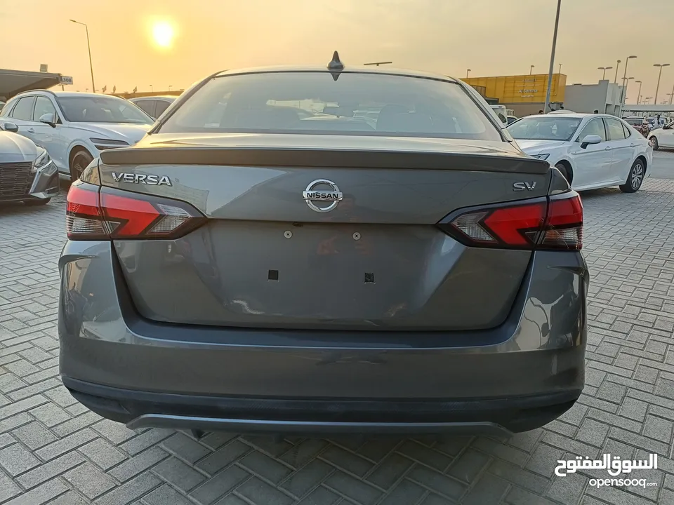 2021 Nissan versa SV grey import From USA