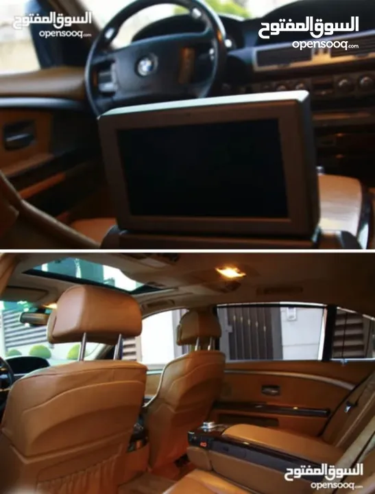 سيارة للبيع BMW 750 Li موديل 2007 أعلى مواصفات سعر نهائي 7000 دينار كاش فقط