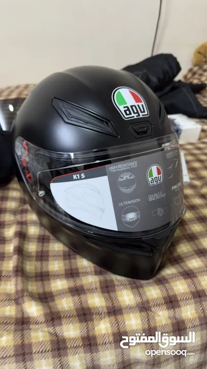 Agv K1s with cardo spirit hd