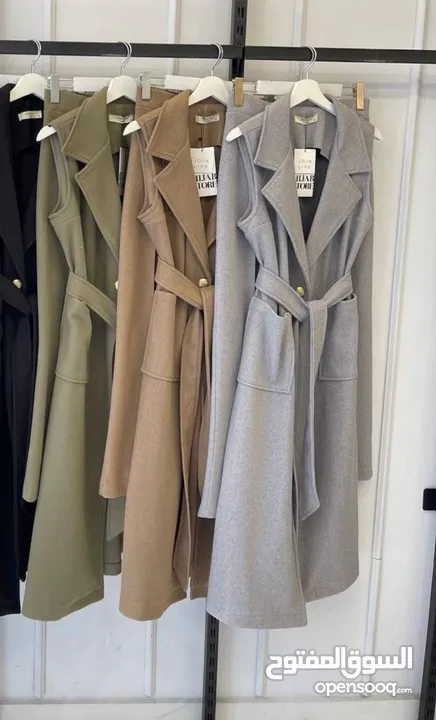 طقم شتوي صوف ناعم – موديل راقي – ألوان متعددة