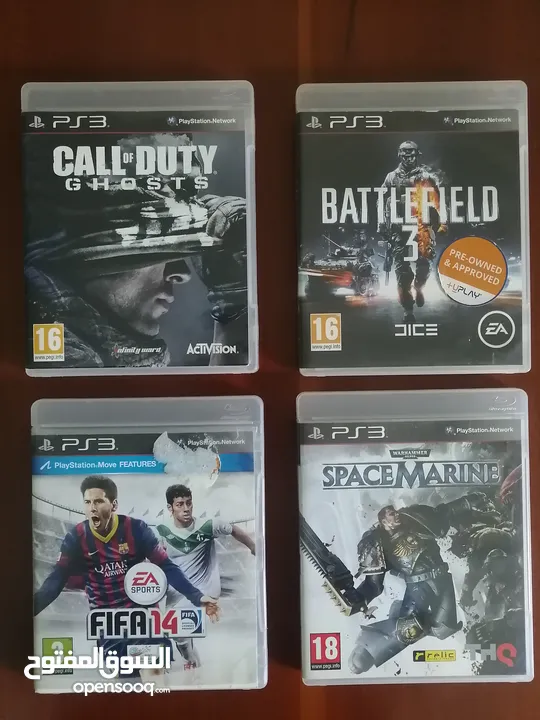 Used PS3 for sale with consoles and CD's