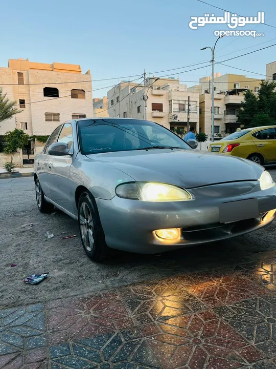 هيونداي افانتي 1996  جير اتومتيك لون سيلفر
