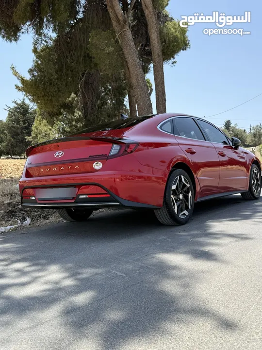 هيونداي سوناتا انسبريشن 2022 Sonata Black edition  سبورت حرة مميزة عداد قليل 49 الف km فحص كامل فل