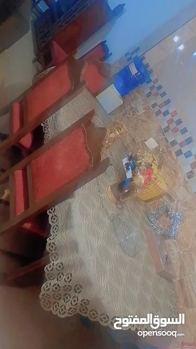 طاوله سفره للبيع خشب مصري