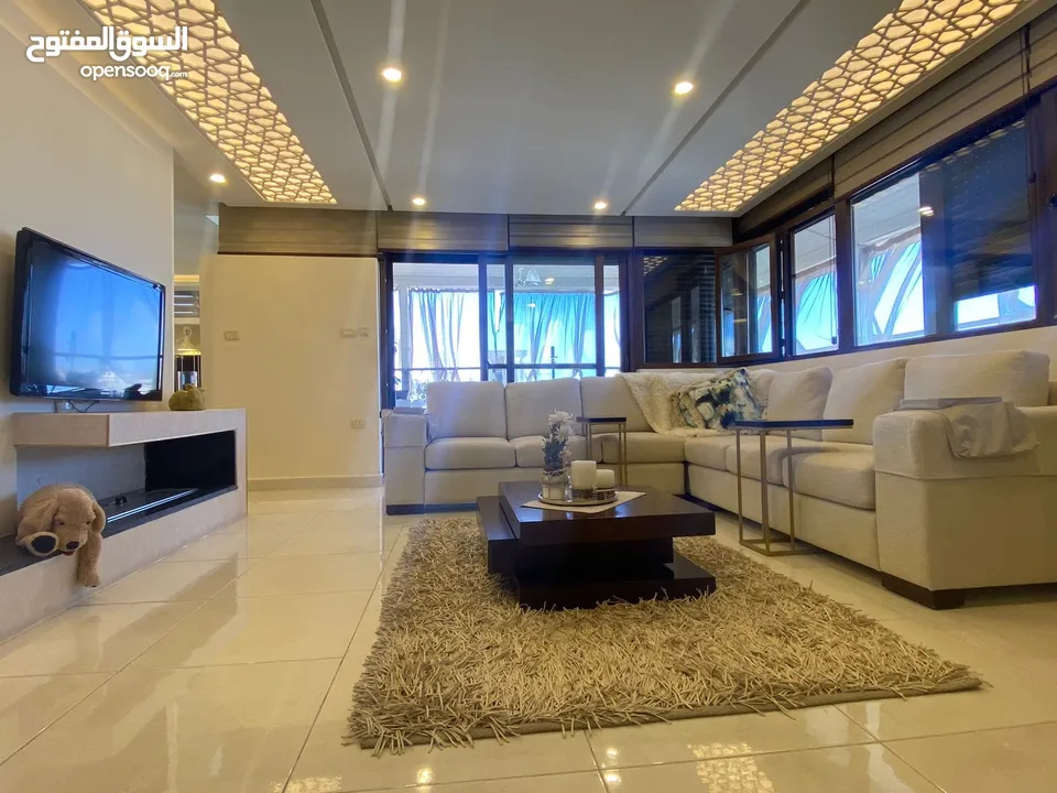 Furnished apartment for rentشقة مفروشة للايجار في عمان منطقة دير غبار منطقة هادئة ومميزة جدا