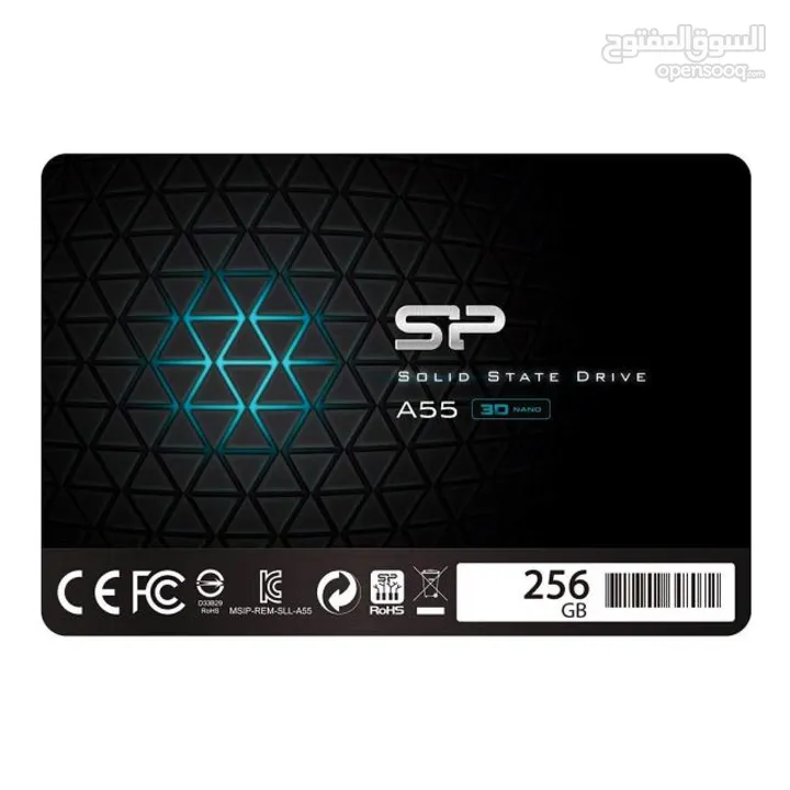 هارد دسك اس اس دي دي داخلي لأجهزة الكومبيوتر 128GB SILICON POWER A55 3D NAND 15X GAMING SSD