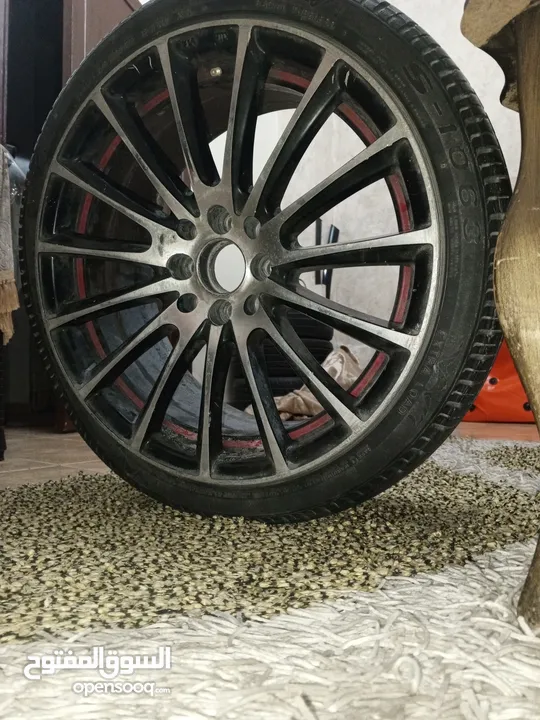 جنطات مقاس 17 بحالة جيدة 4 براغي