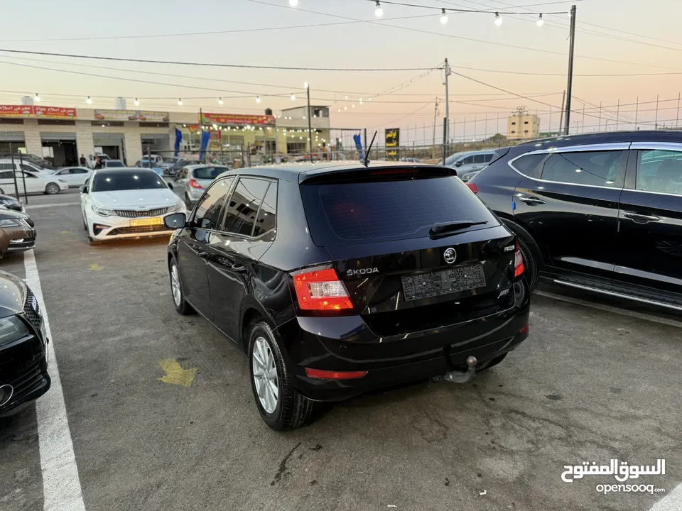 سكودا فابيا ترخيص 2019 محرك 1.0 تيربو بنزين نخب اول