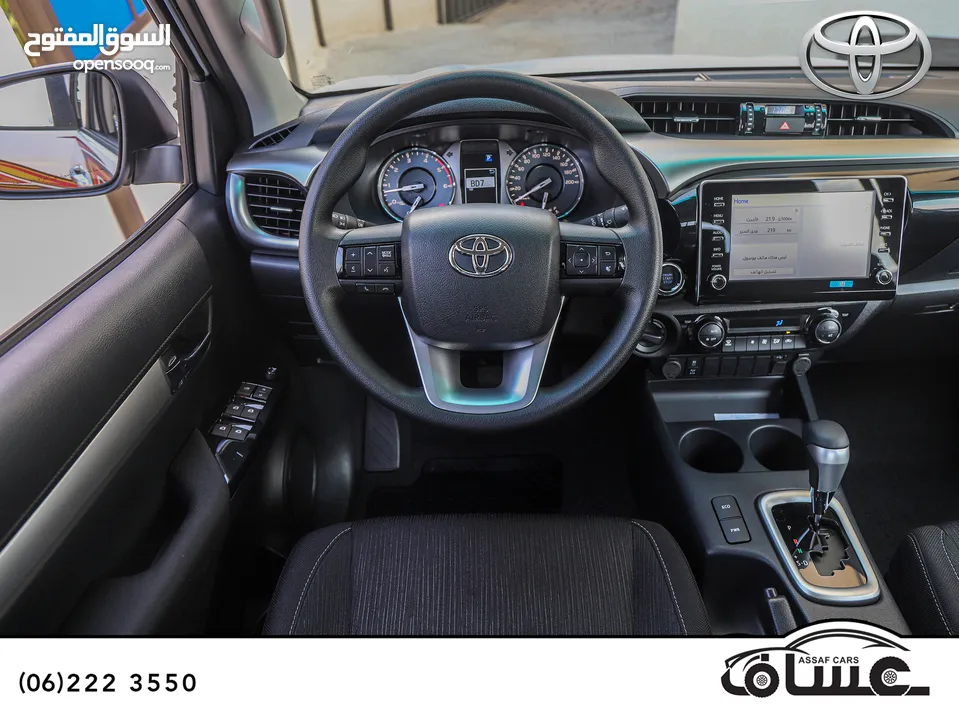 الان لدى معرض عساف اخوان لتجارة السيارات ، تم وصول تويوتا هايلوكس 2024   Toyota Hilux 2024