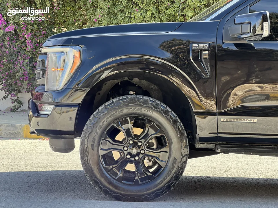 2022 FORD F-150 Platinum Hybrid Black-Edition