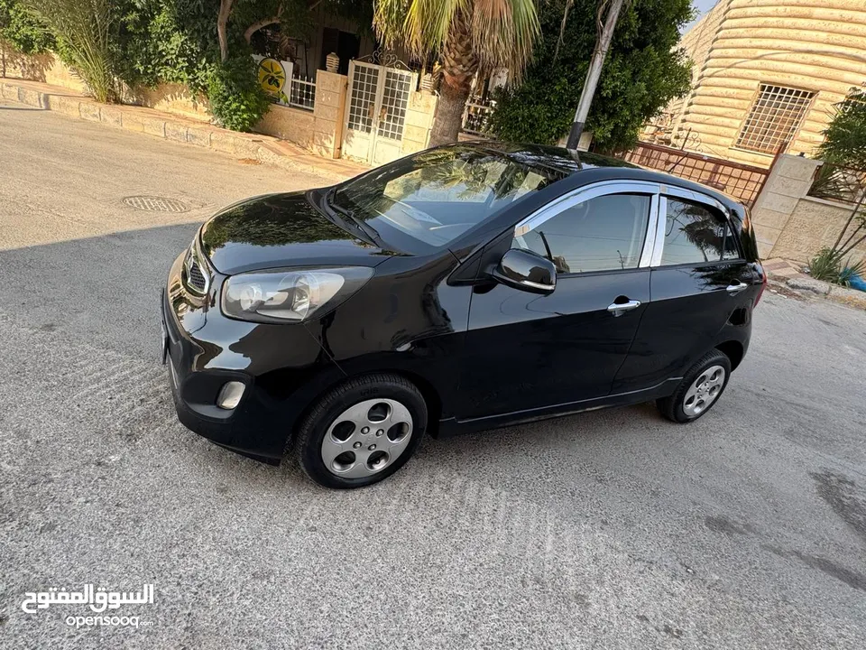 كيا بيكانتو اصلي اتوماتيك محرك 1250 فحص كامل وضع الشركه لسا مالك واحد ممشى قليل استخدام بسيط