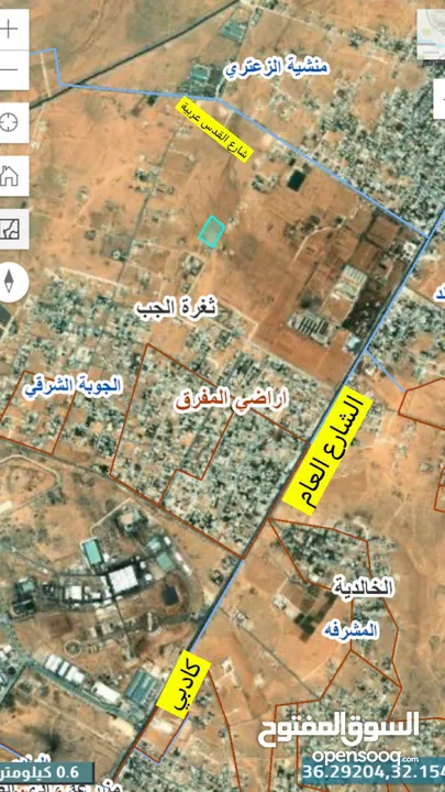 قطعة ارض استثمارية بأجمل مناطق الخالدية  خلف منتزه المبروكة - اجمل الأحياء مستقبل استثماري