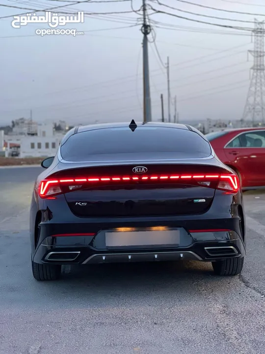 كيا k5 موديل 2021 بمواصفات مميزة وجميلة للبيع