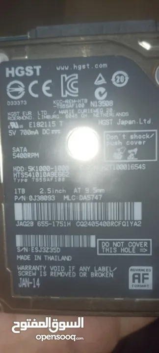 HGST APPLE BLACK 1tb تيرا شغال هاردسك